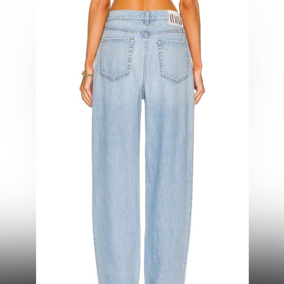 MOTHER | SNACKS! The Pleated Fun Dip Puddle Jeans NWT Retail $228 - Picture 3 of 11